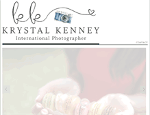 Tablet Screenshot of krystalkenney.com
